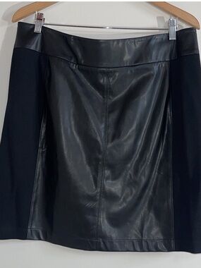 CAbi Black Dress with Interior Zip Detail